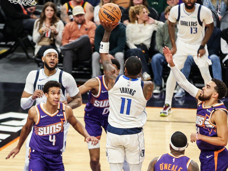Kyrie Irving, Dallas Mavericks, NBA, Phoenix Suns
