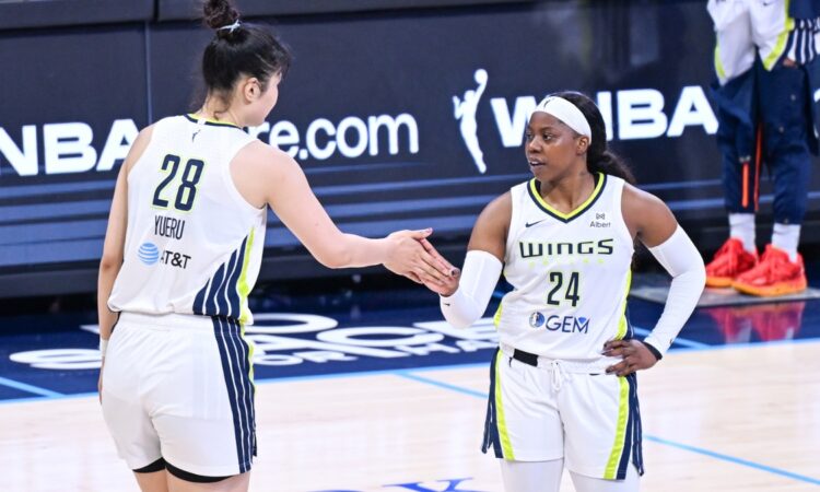 Li Yueru, Atike Ogunbowale, Dallas Wings, WNBA