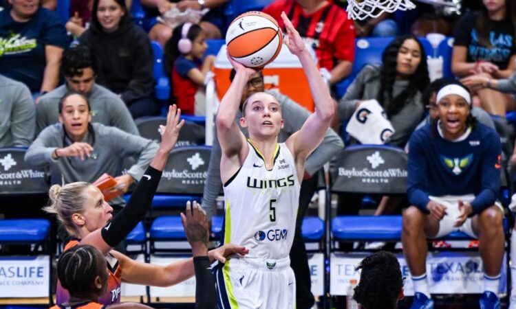 Paige Bueckers, Dallas Wings, WNBA, Phoenix Mercury