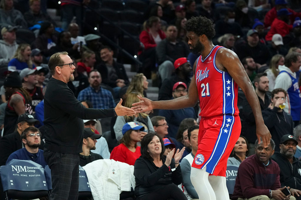 NBA, 76ers, Sixers, Joel Embiid, Nick Nurse