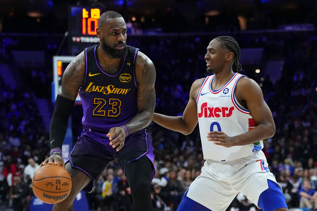 NBA, Tyrese Maxey, LeBron James, Lakers, 76ers, Sixers
