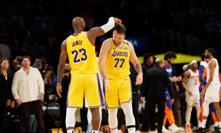 NBA, Luka Dončić, LeBron James, Los Angeles Lakers