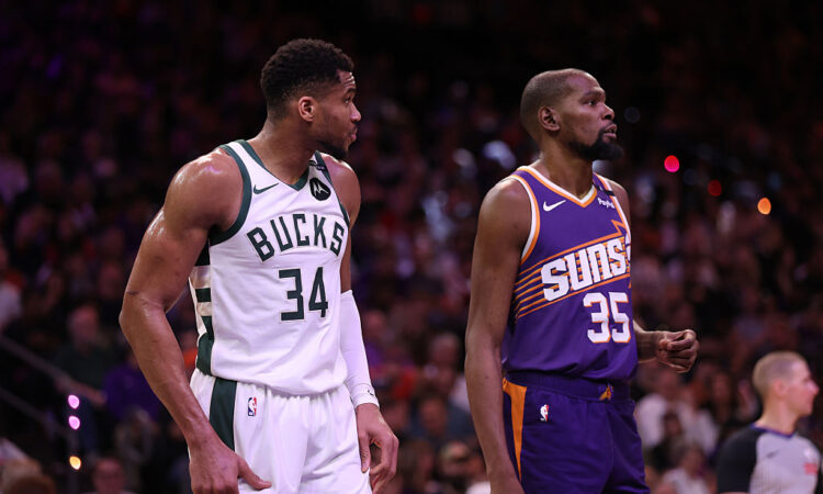 Giannis Antetokounmpo, Kevin Durant, San Antonio Spurs, Milwaukee Bucks, NBA