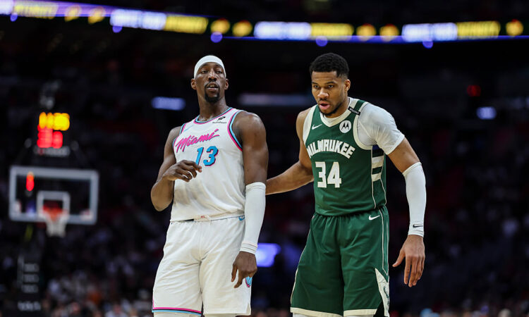 NBA Trade Idea Sends Milwaukee Bucks' Giannis Antetokounmpo to Bam Adebayo's Miami Heat