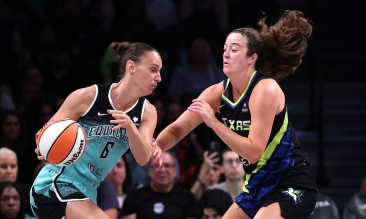 Maddy Siegrist, Dallas Wings, New York Liberty, WNBA