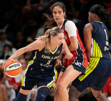 Paige Bueckers, Sonia Citron, Dallas Wings, Washington Mystics, WNBA