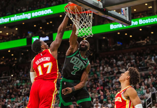 NBA Trade Idea Sends Boston Celtics' Jaylen Brown To Atlanta Hawks