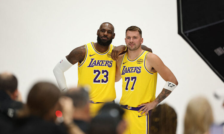 NBA, LeBron James, Luka Dončić, Los Angeles Lakers
