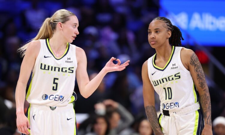 Paige Bueckers, Dallas Wings, WNBA, Aziaha James