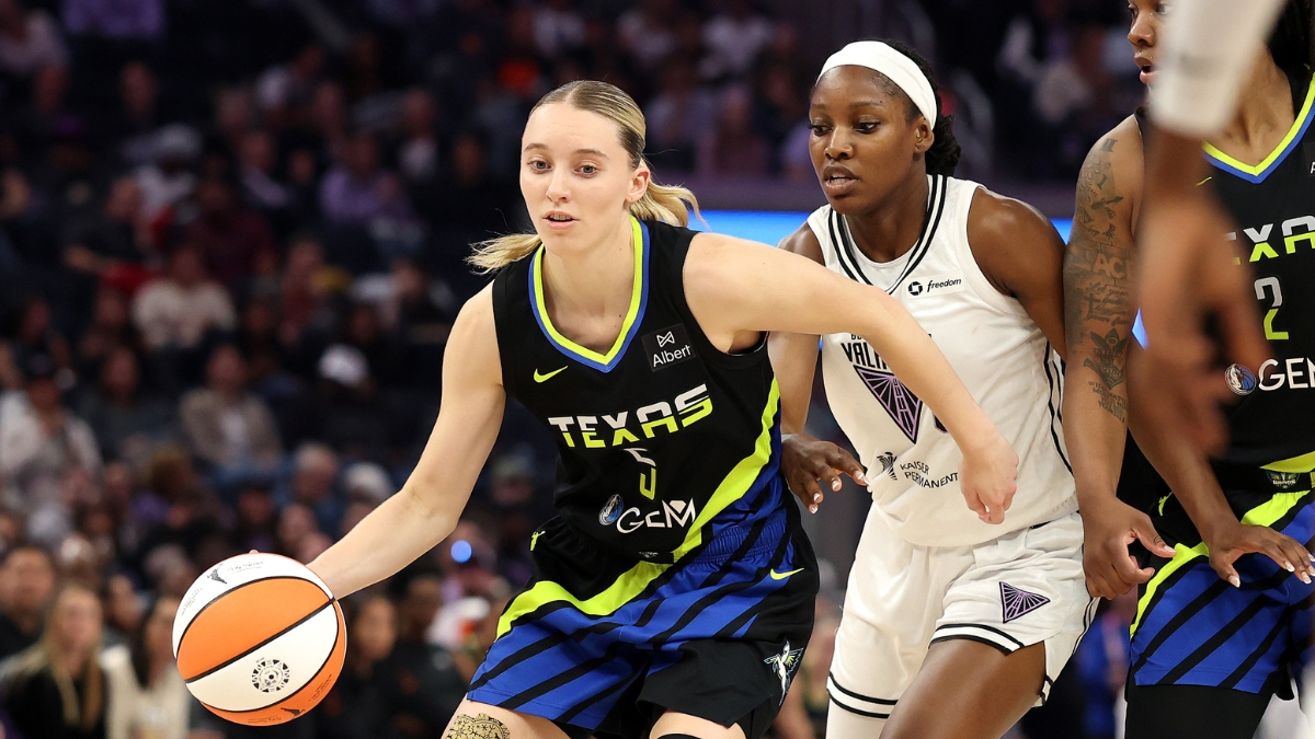 WNBA News: Paige Bueckers Breaks Rookie Scoring Record as Dallas Wings Fall  to Golden State Valkyries