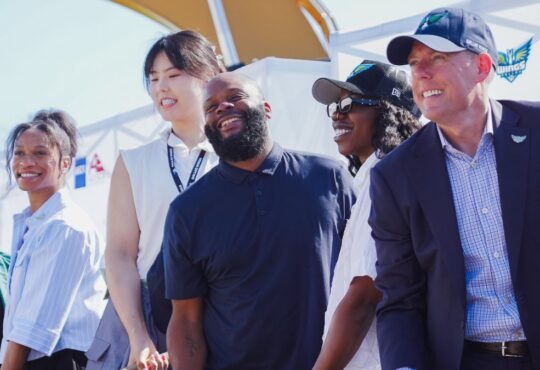 Dallas Wings Practice Facility Groundbreaking, WNBA