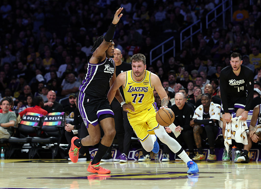 Los Angeles Lakers To Start Luka Dončić, Gabe Vincent, Austin Reaves, Rui Hachimura, Deandre Ayton While LeBron James Is Out NBA