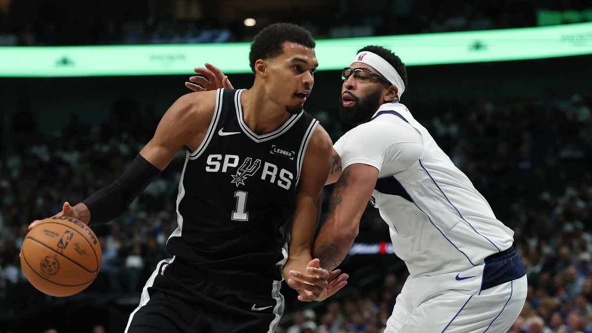 Victor Wembanyama, San Antonio Spurs, Dallas Mavericks, NBA, Anthony Davis
