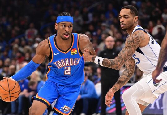 Shai Gilgeous-Alexander, Oklahoma City Thunder, P.J. Washington, Dallas Mavericks, NBA