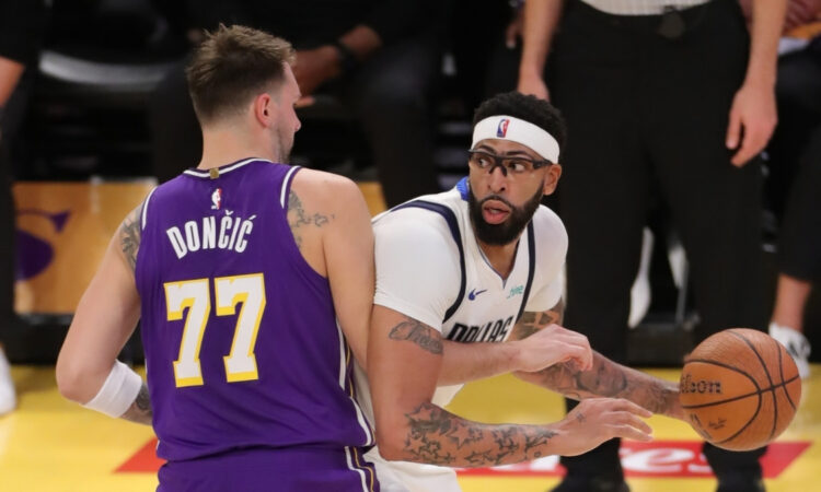 Luka Dončić, Dallas Mavericks, Los Angeles Lakers, Anthony Davis, NBA