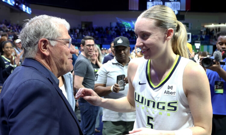 Paige Bueckers, Dallas Wings, Geno Auriemma, WNBA, UConn