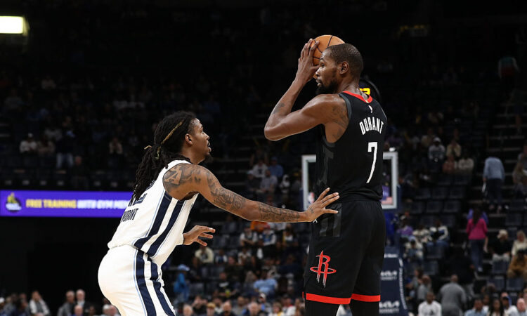 NBA, Houston Rockets, Memphis Grizzlies, Ja Morant