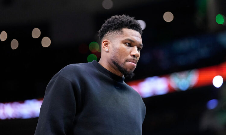 NBA Milwaukee Bucks Giannis Antetokounmpo