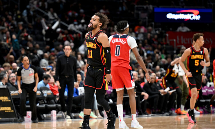 Trae Young Atlanta Hawks Washington Wizards NBA
