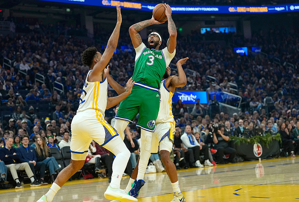 NBA Dallas Mavericks Golden State Warriors Anthony Davis