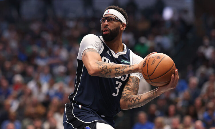 NBA Dallas Mavericks Anthony Davis