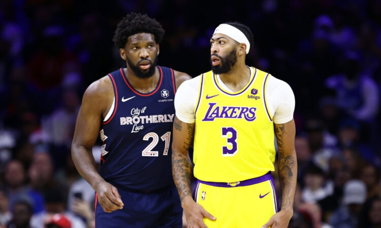 Anthony Davis, Los Angeles Lakers, Joel Embiid, Philadelphia 76ers, Dallas Mavericks, NBA