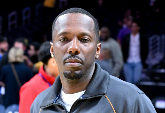 Rich Paul attends a Los Angeles Lakers game against the Toronto Raptors at Crypto.com Arena