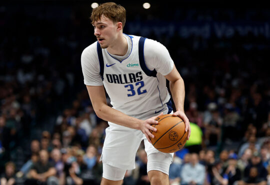 NBA forward Cooper Flagg of the Dallas Mavericks