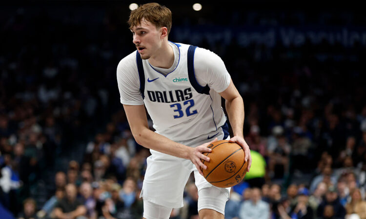 NBA forward Cooper Flagg of the Dallas Mavericks