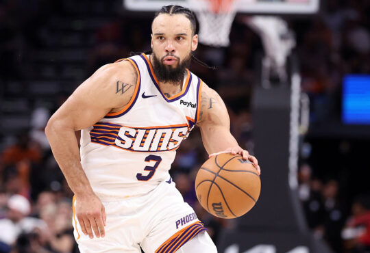 NBA forward Dillon Brooks of the Phoenix Suns