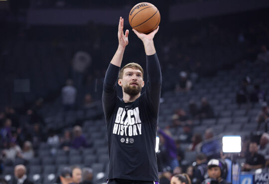 NBA big man Domantas Sabonis of the Sacramento Kings