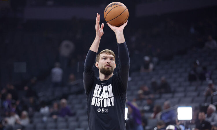 NBA big man Domantas Sabonis of the Sacramento Kings