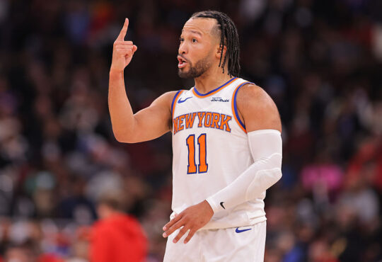 NBA guard Jalen Brunson of the New York Knicks