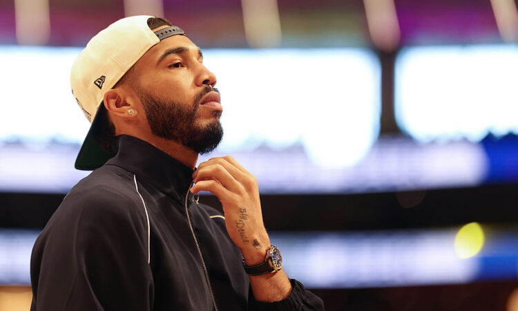 NBA forward Jayson Tatum of the Boston Celtics