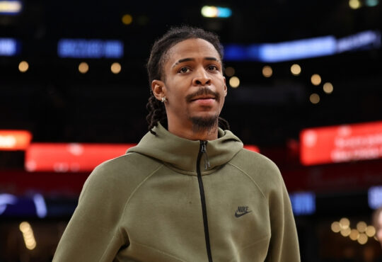 NBA: Ja Morant looks on after the game at FedExForum following Memphis Grizzlies vs. Minnesota Timberwolves