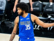 NBA: Marvin Bagley III in action for the Dallas Mavericks against the San Antonio Spurs at Frost Bank Center