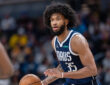 NBA: Marvin Bagley III dribbles the ball for the Dallas Mavericks against the Indiana Pacers at Gainbridge Fieldhouse.