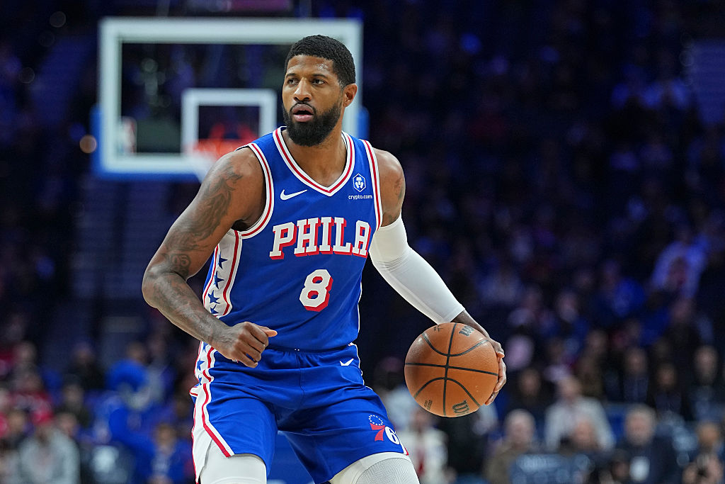 Philadelphia 76ers forward Paul George