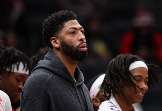 NBA big man Anthony Davis of the Washington Wizards