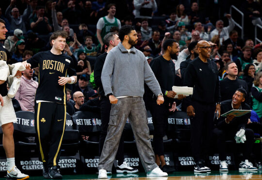 NBA forward Jayson Tatum of the Boston Celtics