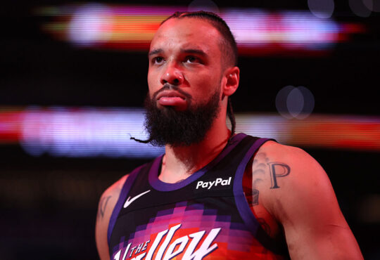 NBA forward Dillon Brooks of the Phoenix Suns