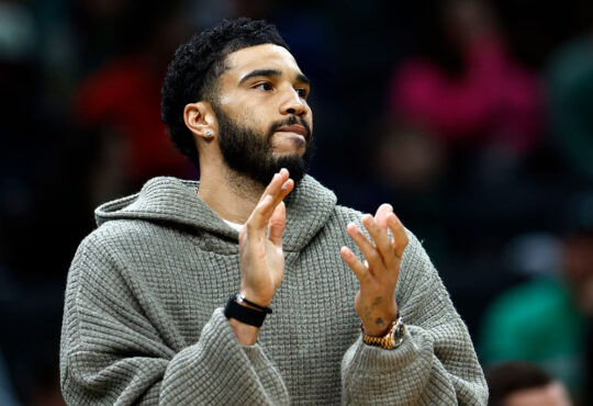 NBA forward Jayson Tatum of the Boston Celtics