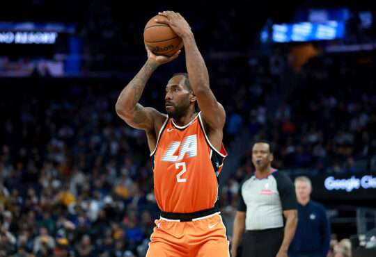 NBA forward Kawhi Leonard of the Los Angeles Clippers