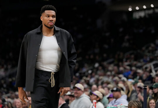 Milwaukee Bucks forward Giannis Antetokounmpo