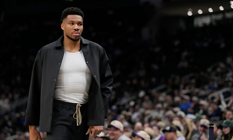Milwaukee Bucks forward Giannis Antetokounmpo