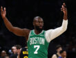 Boston Celtics forward Jaylen Brown