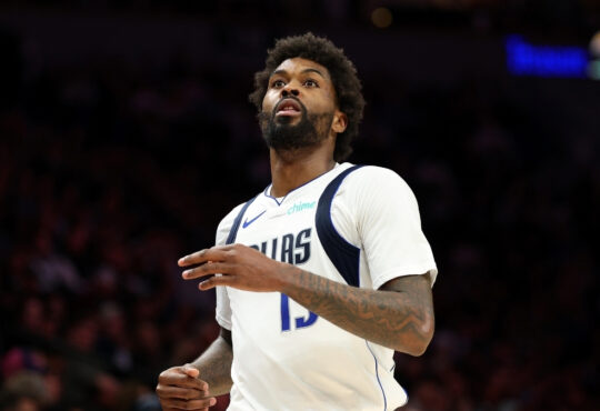 NBA: Naji Marshall looks on during the fourth quarter at Target Center as the Dallas Mavericks face the Minnesota Timberwolves.