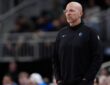 Dallas Mavericks head coach Jason Kidd looks on during a game against the Milwaukee Bucks at Fiserv Forum on March 31, 2026.