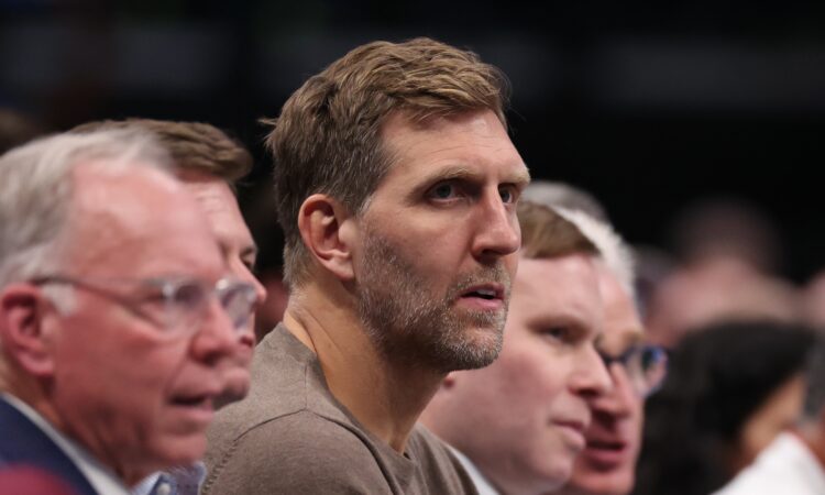 Dallas Mavericks legend Dirk Nowitzki, whom Mark Cuban said opposed hiring Nico Harrison.